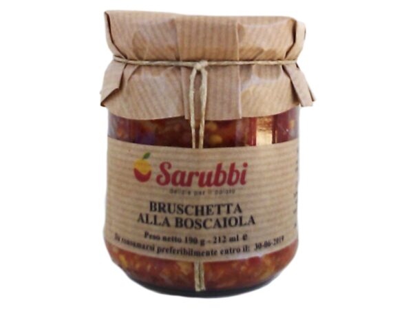 Bruschetta Alla Boscaiola