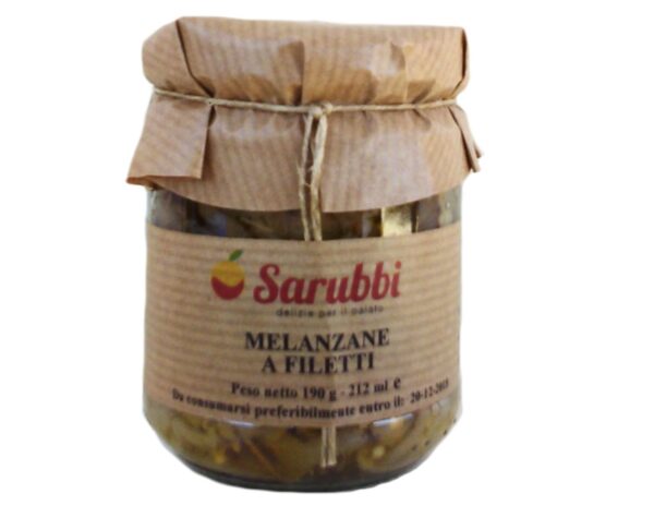 Melanzane A Filetti Sott'olio 190 g
