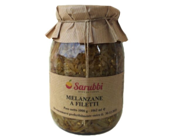 Melanzane A Filetti Sott'olio  1 kg