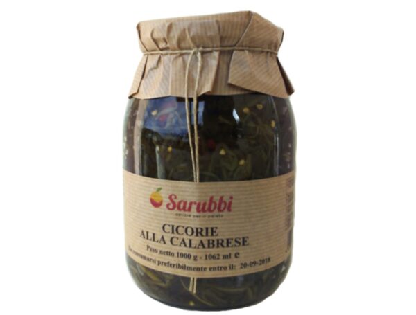 Cicorie Di Calabria Sott'olio  1 kg