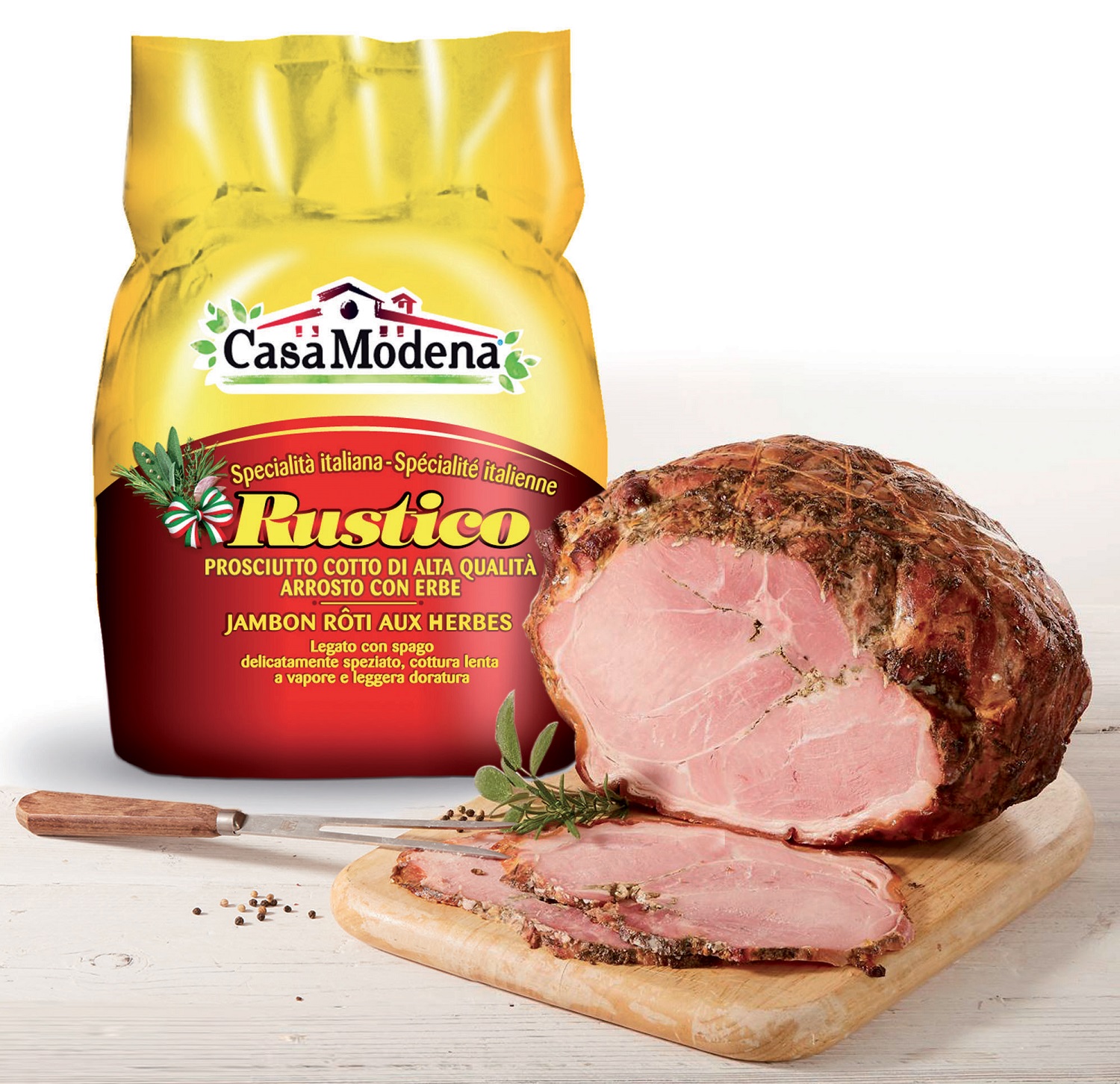 Prosciutto Cotto rustico alla brace