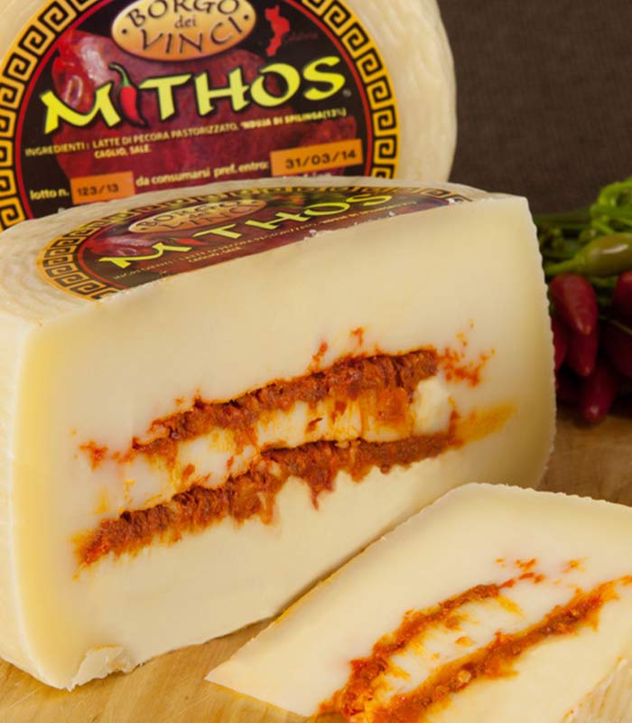Pecorino Mithos alla N’duja 1,2 Kg