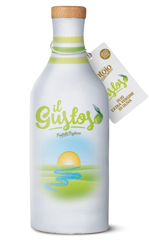 Olio Extra Vergine “GUSTOSO” CL 40 anfora in ceramica